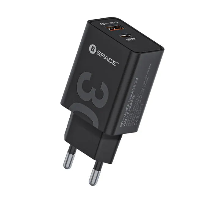 Space WC 20 Quick Charge Wall Charger Price in Pakistan Main image