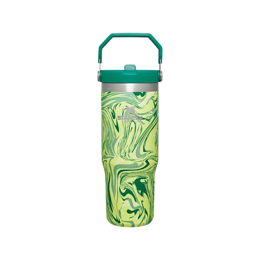 Stanley 0.88 L | Citron Swirl The IceFlow Flip Straw Tumbler | 30 OZ (Special Edition)