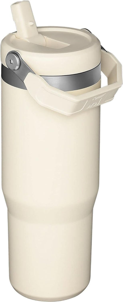 Stanley 0.88 L | Cream The IceFlow Flip Straw Tumbler | 30 OZ