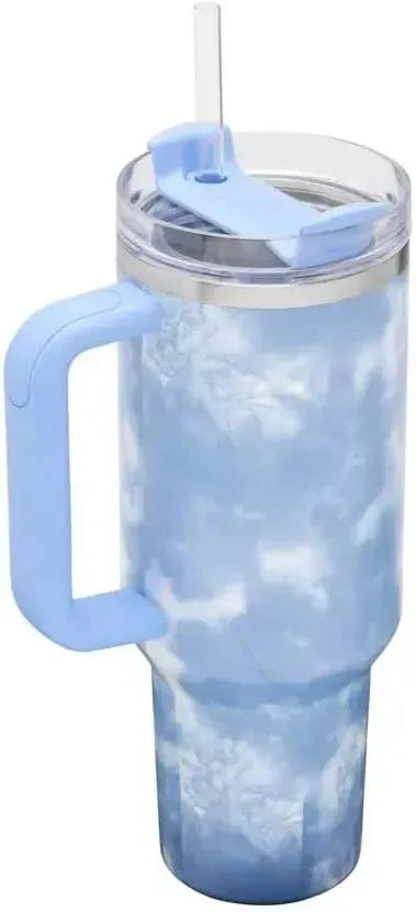 Stanley 1.20 L | Ocean Blue Tie Dye The Quencher H2.0 FlowState‰ã¢ Tumbler | 40 OZ (Special Edition )