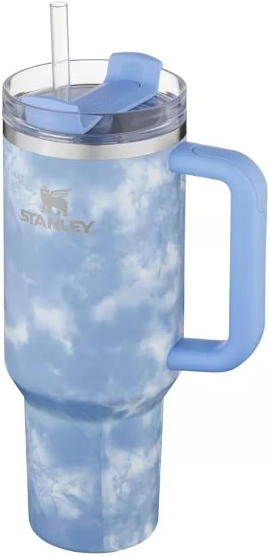 Stanley 1.20 L | Ocean Blue Tie Dye The Quencher H2.0 FlowState™ Tumbler | 40 OZ (Special Edition )