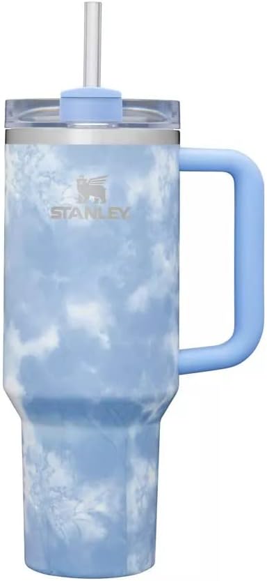 Stanley 1.20 L | Ocean Blue Tie Dye The Quencher H2.0 FlowState™ Tumbler | 40 OZ (Special Edition )