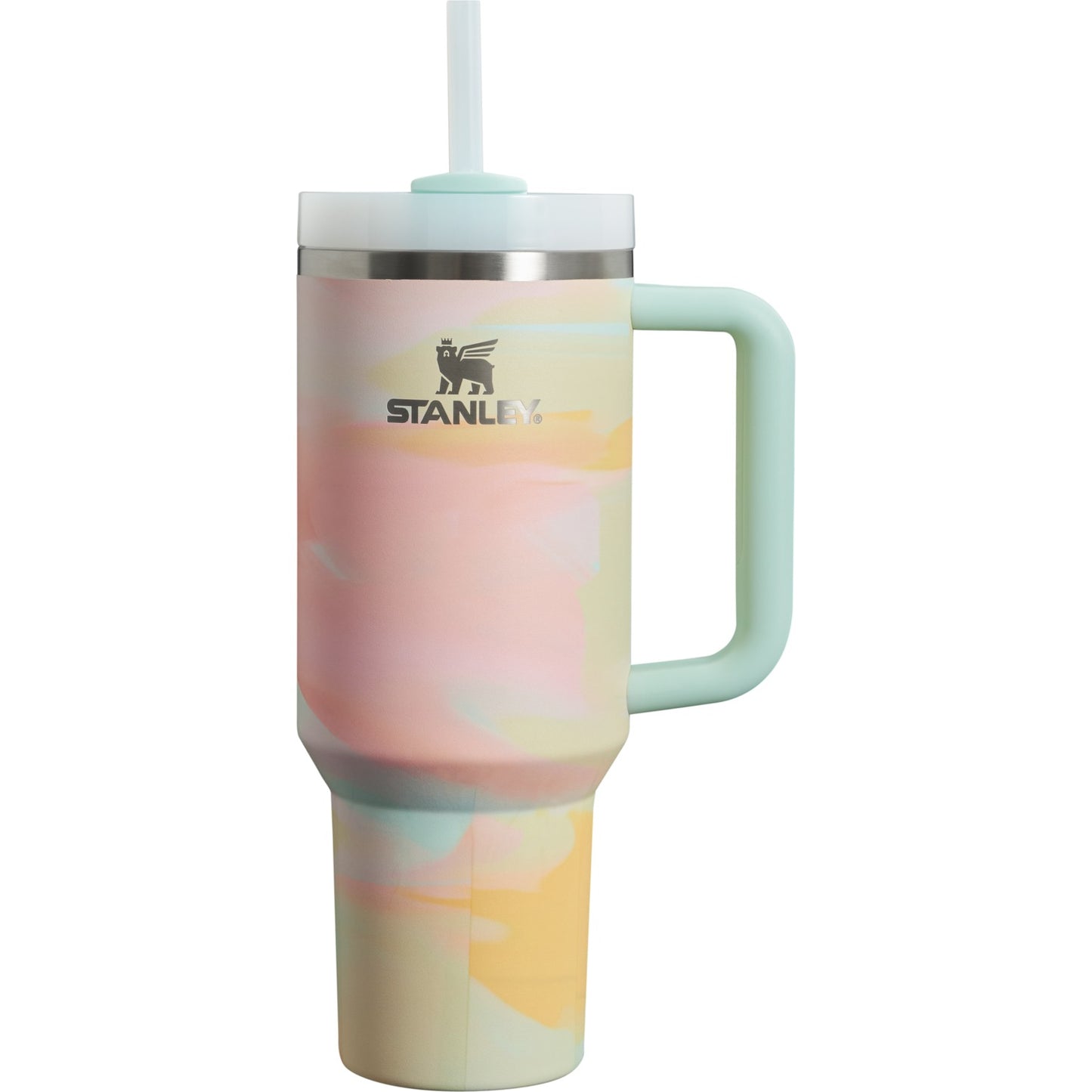 Stanley 1.20 L | Warm Serene Brushstrokes The Quencher H2.0 FlowState™ Tumbler | 40 OZ (Special Edition )