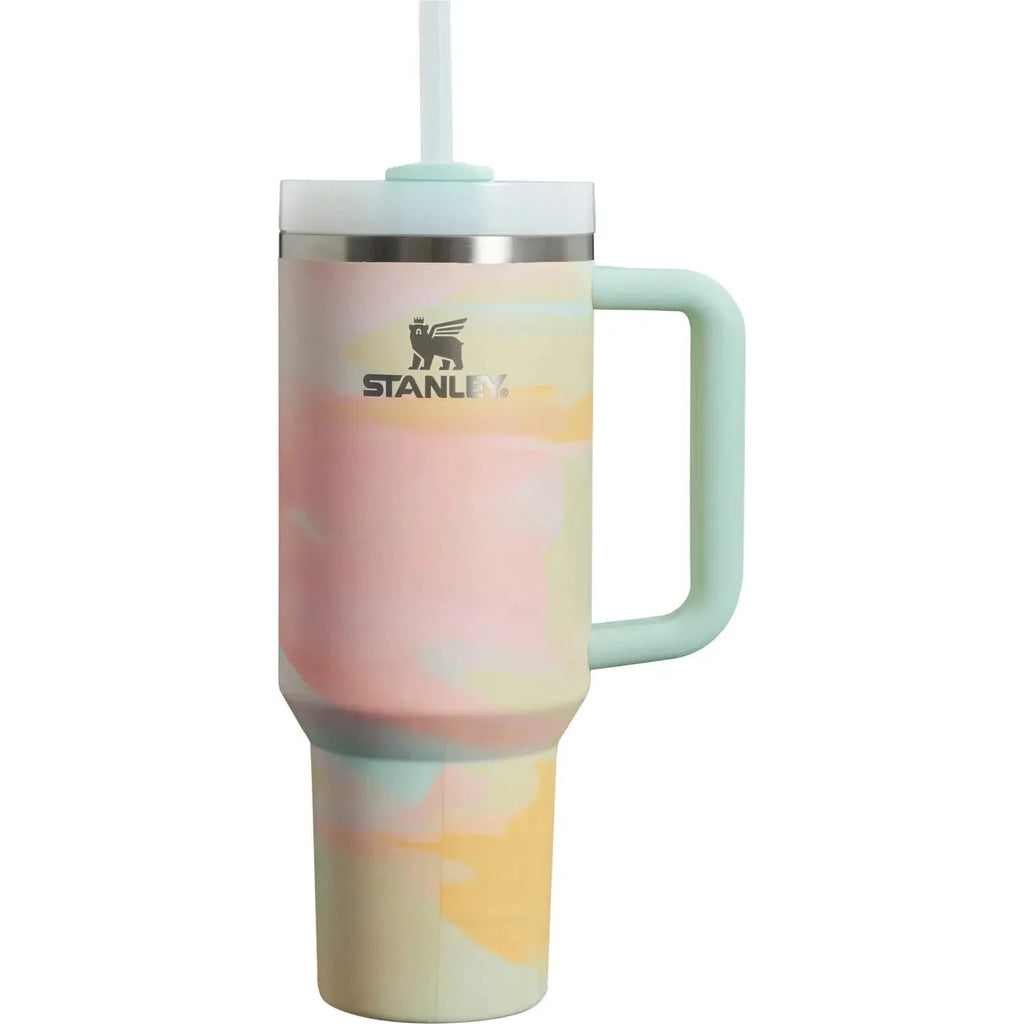 Stanley 0.88 L | Warm Serene Brushstrokes The Quencher H2.0 FlowState‰ã¢ Tumbler | 30 OZ (Special Edition )