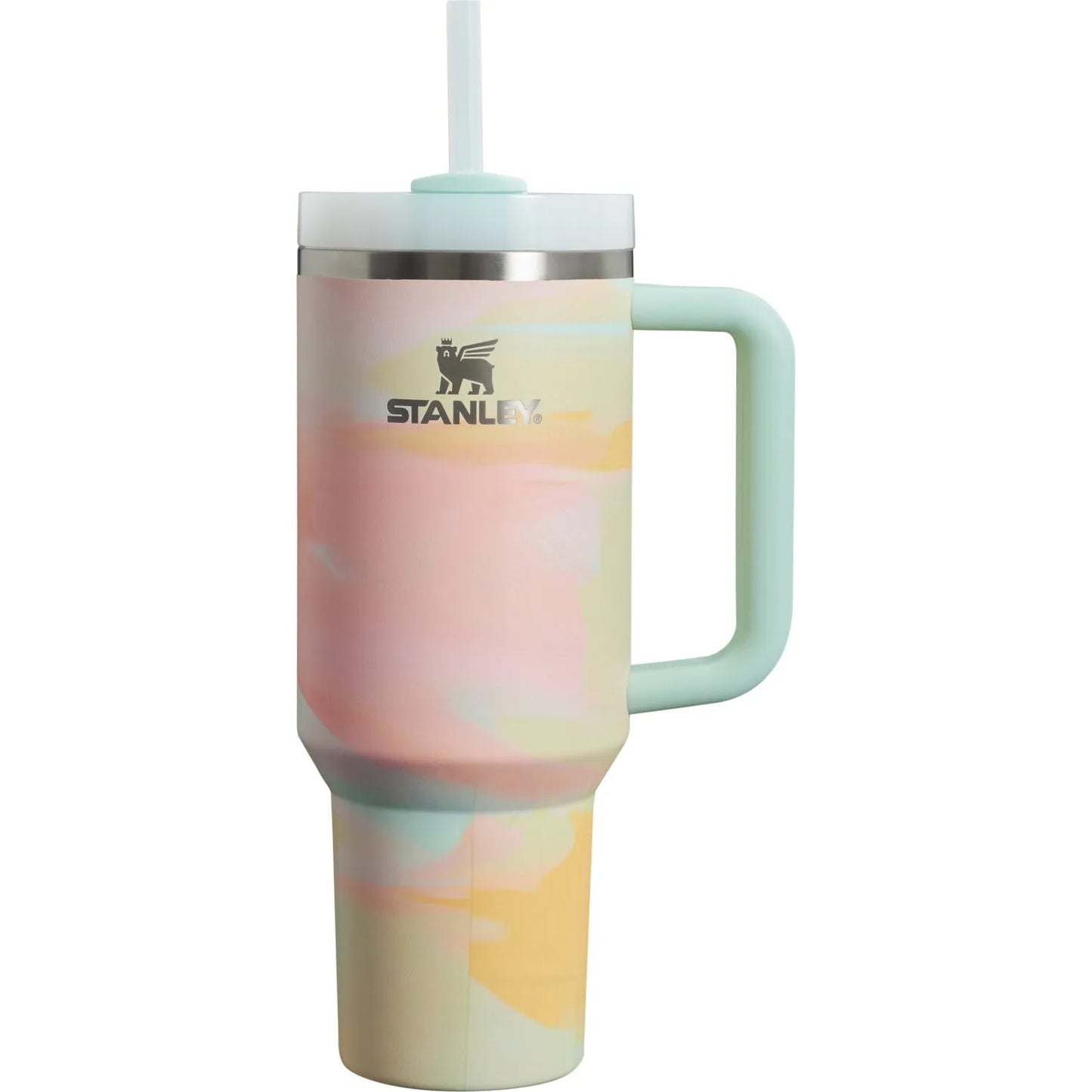 Stanley 0.88 L | Warm Serene Brushstrokes The Quencher H2.0 FlowState™ Tumbler | 30 OZ (Special Edition )