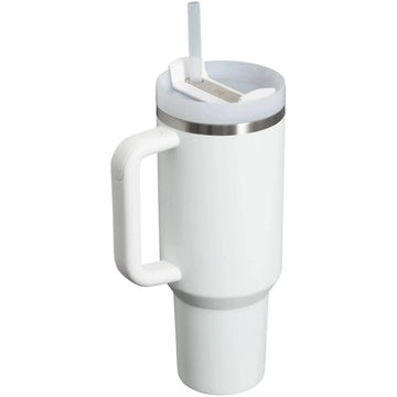 Stanley 1.20 L | White The Quencher H2.0 FlowState‰ã¢ Tumbler | 40 OZ