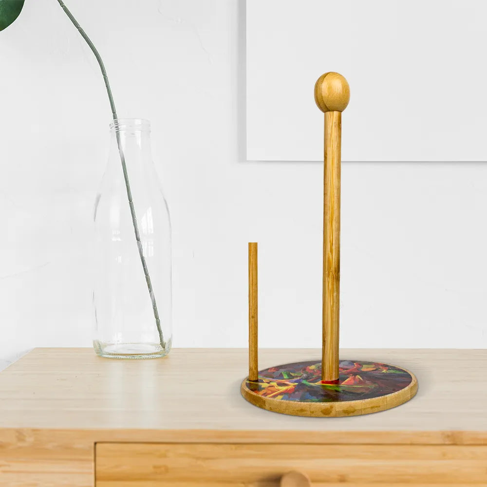 Sufi Art Wooden Tissue Roll Holder Stand Price in Pakistan