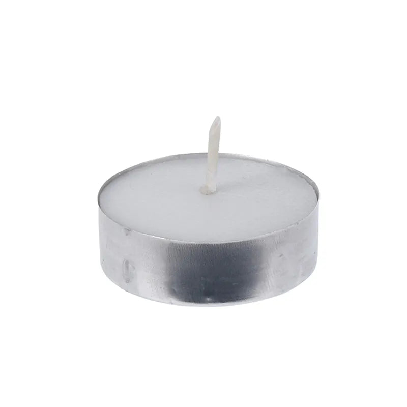 Tea Lights Pressed 12 Gram in Alu Case White (Pack Of 50) Secondary image