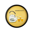 Doodh Patti Round Art Tray