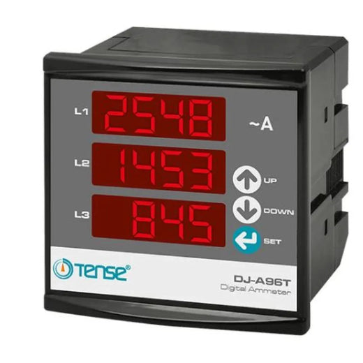 Tense DJA-96T Digital 3-Phase AC Volt & Ampere Meter Price In Pakistan