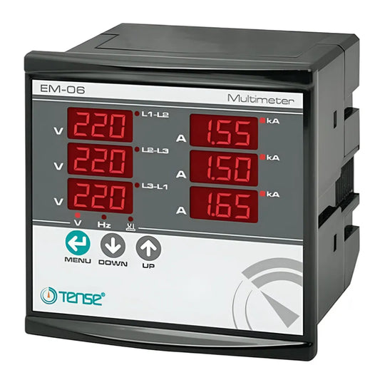 Tense EM-06 Digital Panel Three-Phase Multimeter Price In Pakistan

