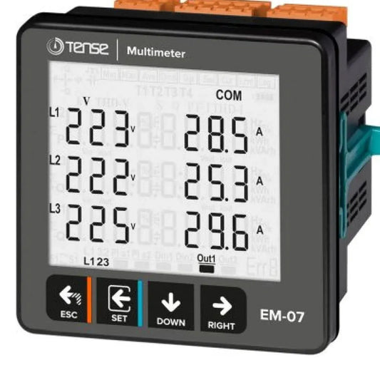 Tense EM-07K Three Phase Digital Panel Analyzer Price In Pakistan
