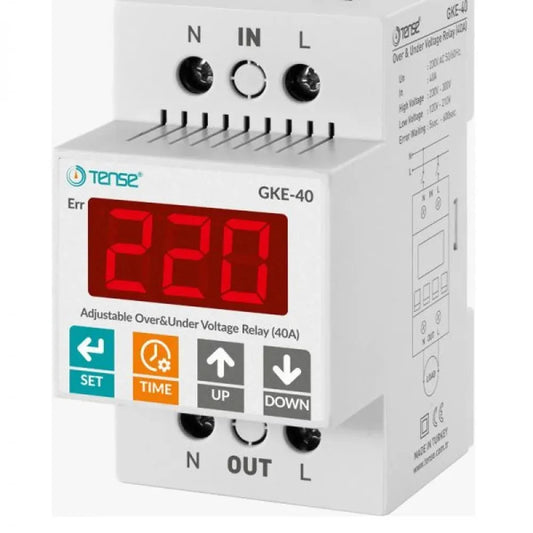Tense GKE-40 Digital Over & Under Voltage Relay Price In Pakistan
