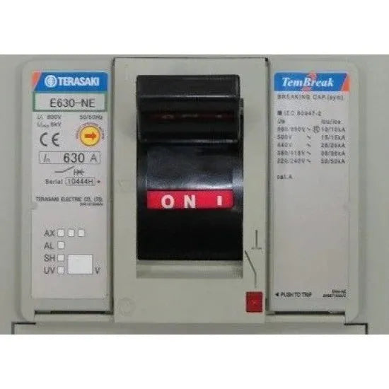 TERASAKI E 630NE MCCB 4 POLE TEMBREAK Price In Pakistan Main image