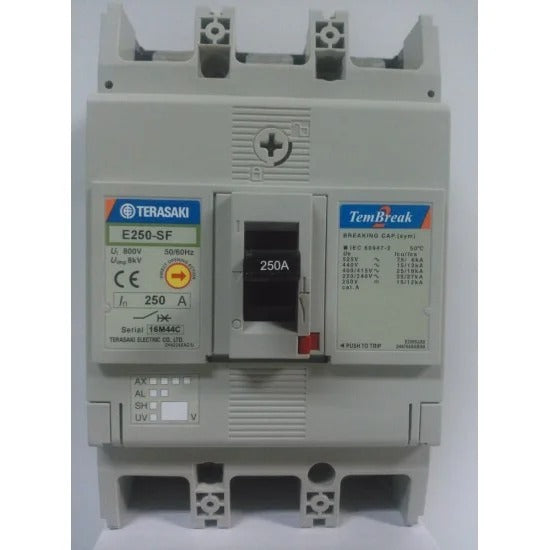 Terasaki E250SF 3 Pole MCCB Breaker Price in Pakistan