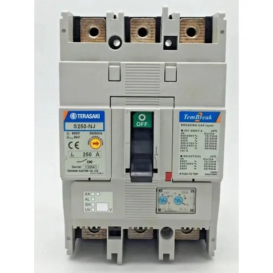 TERASAKI S 250NJ MCCB 3 POLE TEMBREAK Price In Pakistan