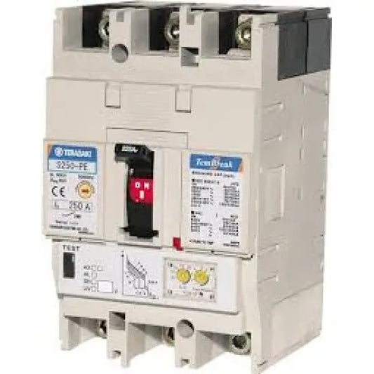 Terasaki S 250PE 3 Pole Molded Case Circuit Breaker