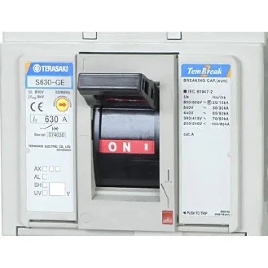TERASAKI S 630GE MCCB 4-POLE TEMBREAK Price In Pakistan