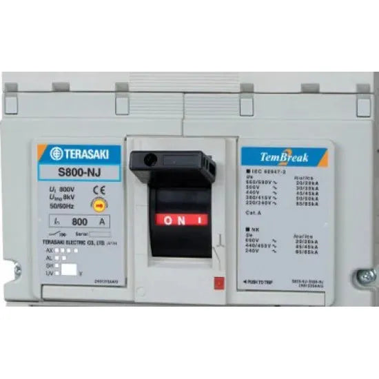 Terasaki S 800NJ MCCB 4-Pole Tembreak Price In Pakistan