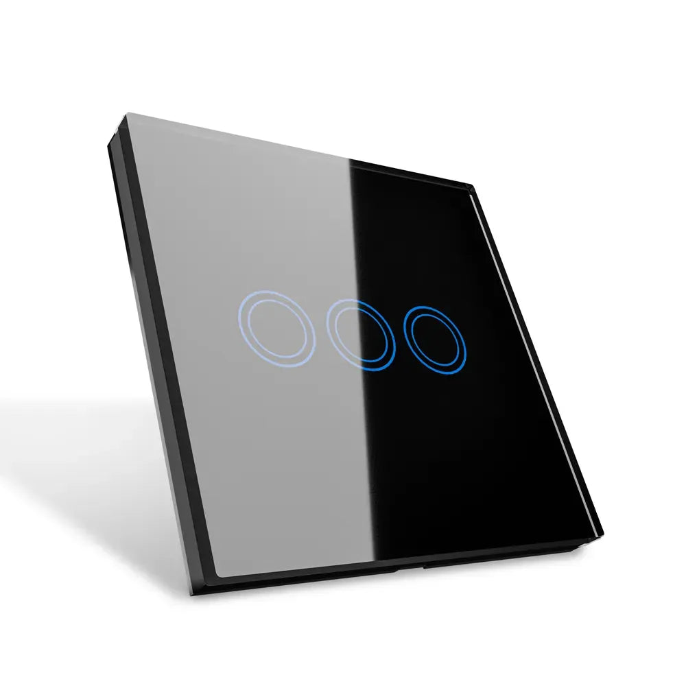 BlueDot Smart Wifi 3 Gang Switch Black Price in Pakistan