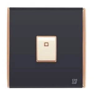 TJ Bell Series 1 Gang 2 Way Flush Switch Grey Price in Pakistan