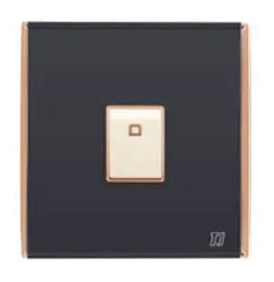 TJ Bell Series 1 Gang 2 Way Flush Switch Grey Price in Pakistan