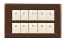 TJ Bell Series 1-10 Gang Light Flush Switch
