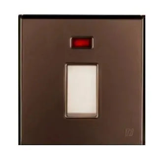 TJ Bell Series Double Pole Switch with Neon 20A Grey Price in Pakistan