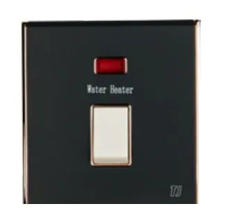 TJ Bell Series Double Pole Switch with Neon 45A Price in Pakistan