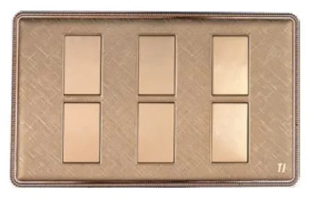 TJ J4 Series 6 Gang Flush Switch Price in Pakistan