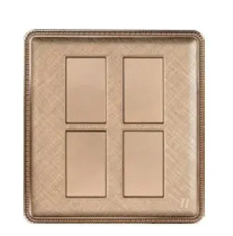 TJ J4 Plus 4 Gang Flush Switch Price in Pakistan