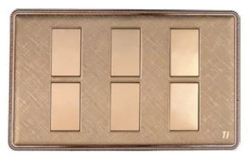 TJ J4 Plus 6 Gang Flush Switch Price in Pakistan