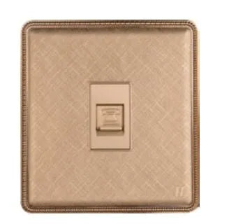 TJ J4 Plus Series 1 Gang Telephone Outlet Price in Pakistan