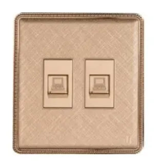 TJ J4 Series 2 Gang Data Outlet