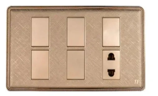 TJ J4 Series 5 Switch + 1 Socket