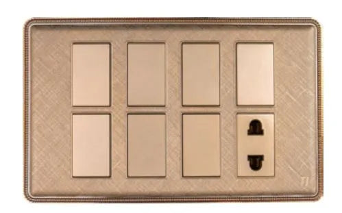 TJ J4 Series 7 Switch + 1 Socket