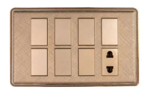 TJ J4 Series 7 Switch + 1 Socket