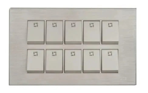 TJ JB Series 10 Gang Flush Switch Price in Pakistan 