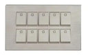 TJ JB Series 1-10 Gang Light Flush Switch