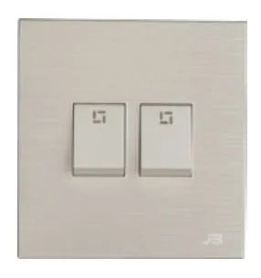 TJ JB Series 2 Gang Flush Switch Price in Pakistan 