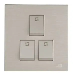 TJ JB Series 3 Gang Flush Switch Price in Pakistan 