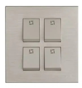 TJ JB Series 4 Gang Flush Switch Price in Pakistan 