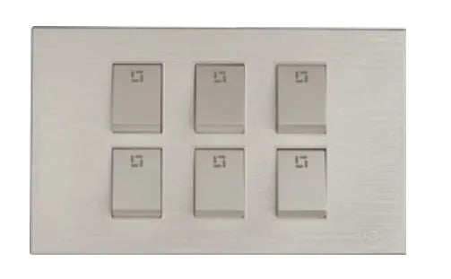 TJ JB Series 6 Gang Flush Switch Price in Pakistan 
