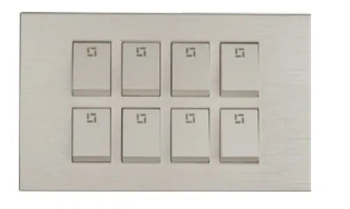 TJ JB Series 8 Gang Flush Switch Price in Pakistan 