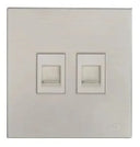 TJ JB Series 1-2 Gang Telephone Outlet with Shutter