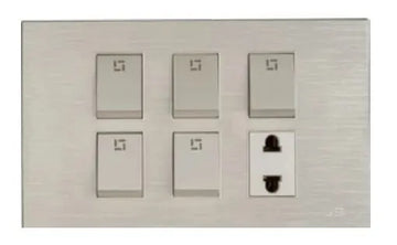 TJ JB Series 5 Switch + 1 Socket