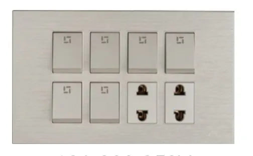 TJ JB Series 6 Switch + 2 Socket Price in Pakistan 