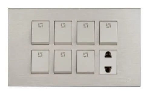 TJ JB Series 7 Switch + 1 Socket