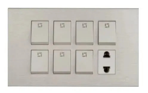 TJ JB Series 7 Switch + 1 Socket