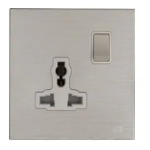 TJ JB Series 3 Pin Switch Universal Socket Price in Pakistan Main image